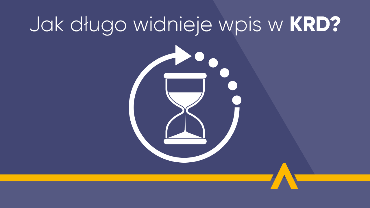 jak długo widnieje wpis w krd